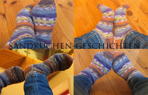 selbstgestrickte-Socken