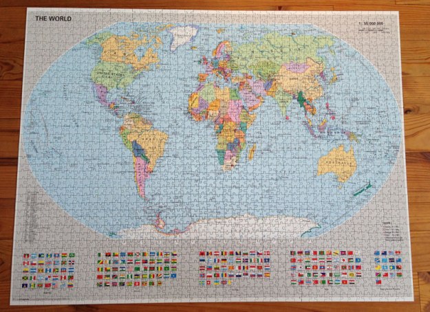 weltkartenpuzzle