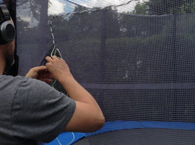 trampolin-naeharbeiten