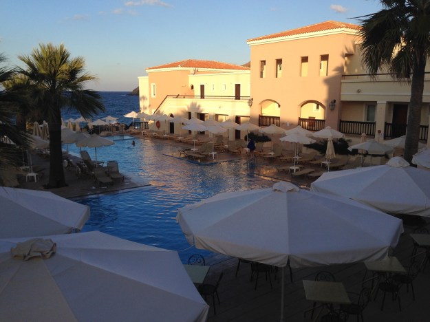 Salzwasserpool Marine Palace Kreta