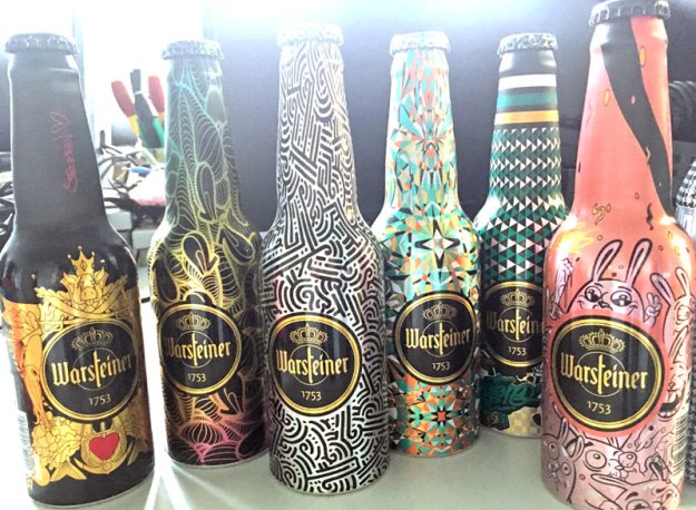 bunte-bierflaschen